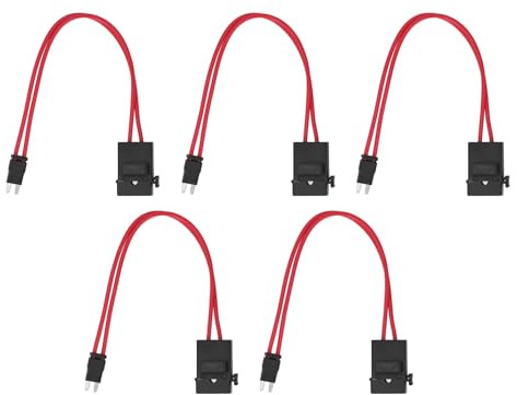 Eminchu Fahrzeug-Sicherungskasten-Panel-Anschluss, Robuste Kabelverlängerung, Einfacher Hahn für die Prüfung von Autostromkreisen (ACK S 10,9 mm)