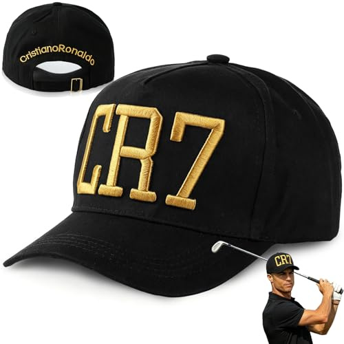dcas Baseball Cap Verstellbare, Schwarz Baseball Cap, Lustige Baseball Cap | Fußball Kits Für Ronaldo, Baseballcap