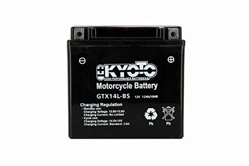 BATTERIE KYOTO HARLEY DAVIDSON XL 1200 C SPORTSTER CUSTOM 2004-2013 (YTX14L-BS)