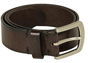 Deerhunter Ledergürtel Breite 4 cm Dunkelbraun