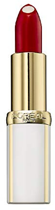 L'Oréal Paris Age Perfect Lippenstift in Nr. 394 flaming carmin, intensive Pflege und Glanz, in dunklem rot, 4,8 g