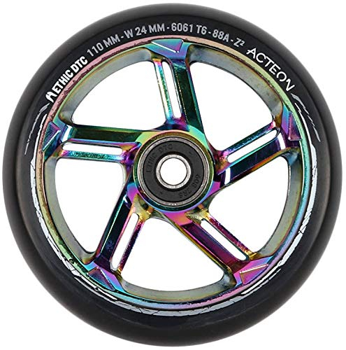 Ethic Acteon Stunt Scooter Rolle (110mm - Rainbow)