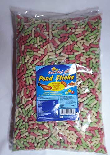 200g Pond Sticks Fish Food for all Pond Fish Garden Feed Goldfish Koi Floating