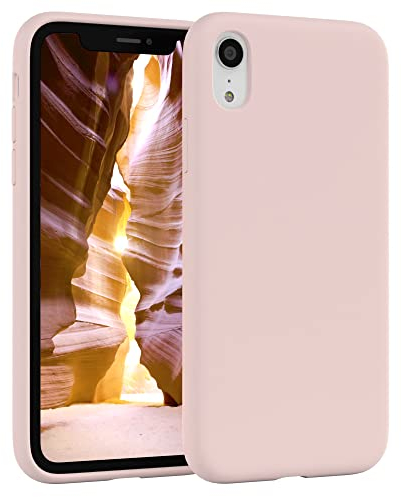 EAZY CASE - Silikon Hülle für iPhone XR Altrosa Hülle weich stoßfeste Schutzhülle mit Kameraschutz Handyhülle iPhone XR Silikonhülle Dünn mit Premium Schutz TPU Cover Phone Case in Pastellrosa
