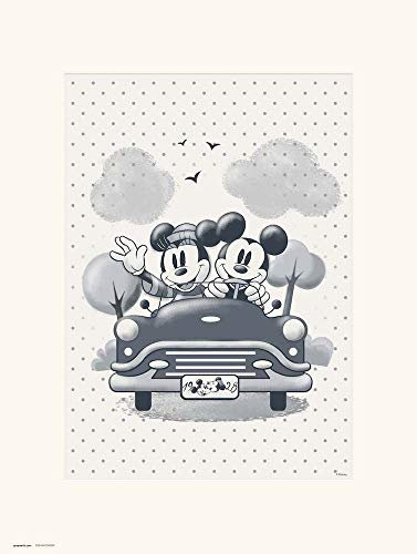 Grupo Erik Art Print Kunstdruck Disney-Mickey & Minnie Travel