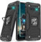 YmhxcY For Samsung Galaxy S10 Plus Case,with 3D Curved Screen Protector,Armor Grade Cases,with Rotating Holder Non-Slip Case,For Samsung Galaxy S10 Plus-Black