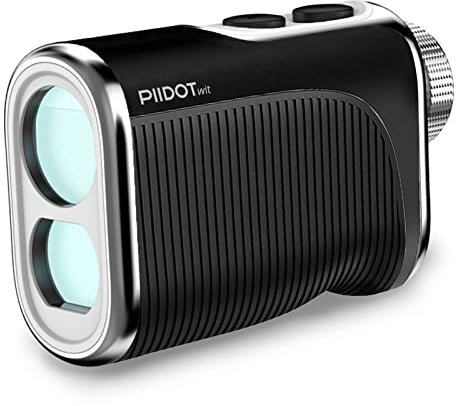 PIIDOTwit Télémètre de golf avec pente - 1207 m - Haute précision - Verrouillage laser - Avec fonction de vibration et batterie rechargeable