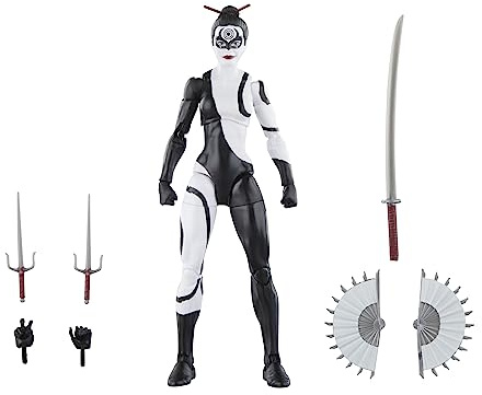 Marvel Hasbro Legends Series Lady Bullseye, Knights Collectible Comics 6 Inch Action Figures, Legends Action Figures