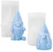 2 Pièces Moules À Bougies De Noël En Silicone, Moule À Bougie 3d En Résine Époxy, Nain De Noël, Moule En Silicone Pour Bougie Parfumée Diy, Décoration De Noël