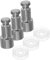 BESTonZON 3pcs Pressure Cooker Accessories Pressure Cooker Parts Pressure King Pro Parts Floating Valve Kitchen Gadgets Metal Washers Pot Parts Stainless Steel Steam Pressure Tank