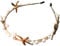Diyfixlcd Meerjungfrauen-Stirnband, Perlen-Haarreifen, Hochzeit, Braut-Kopfschmuck, Kopfschmuck, Meerjungfrau-Haarschmuck für Damen, Party, Urlaub