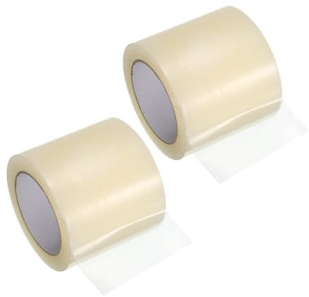 PATIKIL Serre Réparation Ruban Adhésif 4 x 115', 2 Paquet Vert Maison Couverture Bâche Renforcé Ruban Adhésif Plastique Polyéthylène Film Correctif Réparation Bande pour Plante, Clair