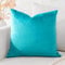 Artscope Samt Kissenbezug Kissenhülle Dekorative Dekokissen Sofakissen Lendenkissen Wurfkissenbezug Sofa Schlafzimmer 45x45cm Türkis