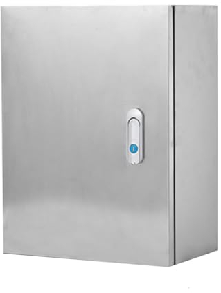 Elektrogehäusekasten Edelstahl,wetterfester Projektkasten Für Den Außenbereich Abschließbarer Anschlusskasten Kabelabzweigkasten Verteilerkasten,elektrischer Anschlusskasten mit Verzinkter Stahlplat