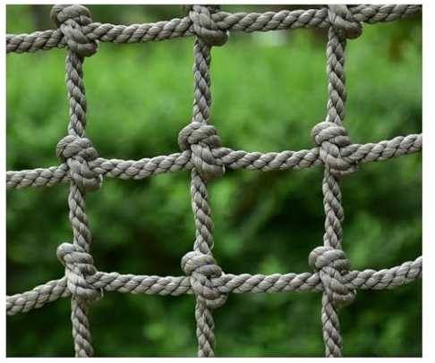 Cargo Climbing Net Outdoor Treehouse Nylon Truck Trailer Nets Playground Heavy Duty Swings Net Safety Net Cargo Net Child Playground Climbing Netting (Color : 6mm-8cm, Size : 1X1m/3.3X3.3ft)