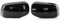 Shkalacar 2 Stück Auto Rückspiegel Kappe Ersatz für B-MW E60 5er Modell 2004–2007, Seitenspiegel Abdeckung OEM: 51167078360 51167078359(Schwarz)