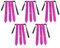 Guriayus Lila Flag Football Gürtel Jugend Touchdown Spiel Capture The Flag Streamer Taille Flagge