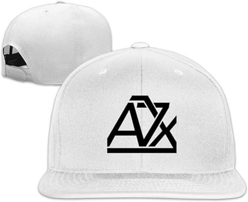 YVES Avenged Sevenfold Band Rock Custom Unisex Adjustable Baseball Snapback Hip Hop Cap Hat Ash White