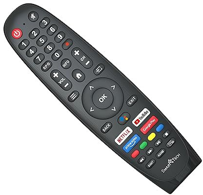 Smart Tech Télécommande de Remplacement pour TV Smart Tech Android 11.0