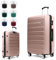 Easy Move Hartschalen-Trolley Leichter Rollkoffer (Rose Gold, Large 65cm)
