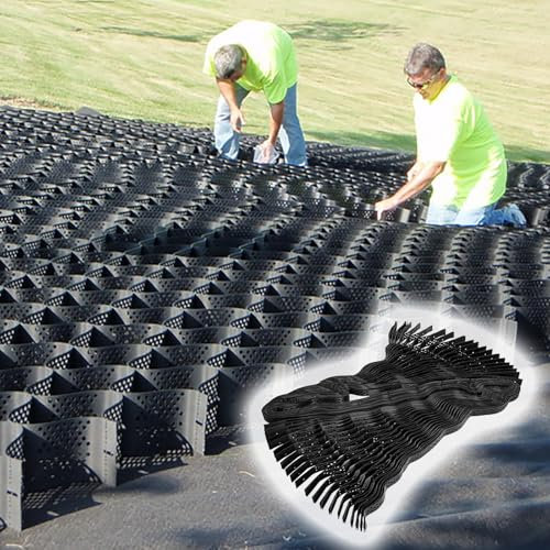 Kiesgitter Kiesmatten Kieswaben 1 - 10 M Breites Kiesstabilisierungsgitter, Geogitter Auf Bauernhöfen, Weiden, Rasenflächen, Auffahrten, Bodenpflaster Für Landschaftsbau/Parkplätze, Geogitter, Gitter(