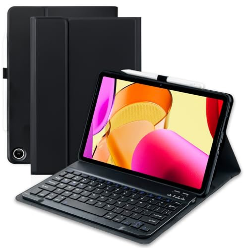 XCHYTECHER Keyboard Case for Amazon Fire Max 11 11.0-inch (13th Generation,2023 Release),Detachable Type-C Charging Port Keyboard Magnetic Case with Pen Holder fit Max 11 Tablet (Black+Black)