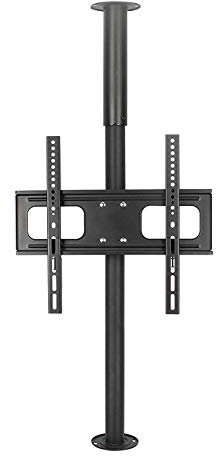 BMWJYLPM Soporte de Pared para TV con Altura Ajustable, Personalizable, Varias Alturas, Acero Laminado en frío, para televisores LCD de 32 a 55 Pulgadas, 170-200 cm