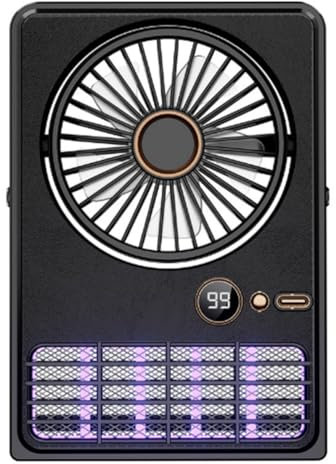 Kueohse Piège à Insectes Électriques Chargé USB avec Ventilateur, Lampe à Moustique 2 en 1, Idéale pour Le Camping et Le Répulsif en Plein Air