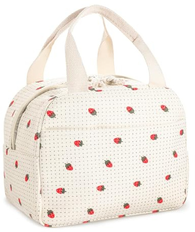 Rdddhur Kühltasche Klein, Lunchtasche Isoliertasche, Kühlbox, Tragbare Faltbar Lunchbag, Kühltasche Dosen, Brotdose für Schule und Büro, Picknick