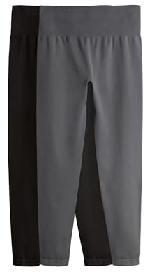 THE SET Damen Active Leggings mit Shaping-Funktion, 2er-Pack