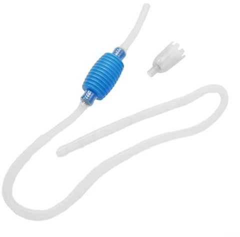 Serbatoio per ghiaia aspirapolvere con sifone pompa per cambio acqua e tubo sifone in plastica per Aquascaping Care