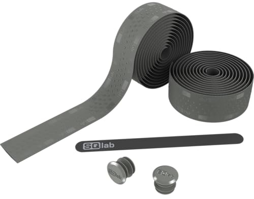 SQlab Road & Triathlon Lenkerband 712, Band für Fahrrad, Lenkerband für Triathlon, Band für Lenker für Rennrad, Lenkerband in grau