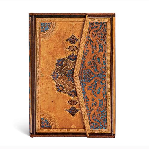 Paperblanks Notizbuch mit Lesebändchen & Innentasche | Safawidisch | Mini (140 x 100 mm) | 176 Seiten | Liniert