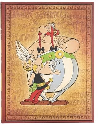 Asterix & Obelix (The Adventures of Asterix) Ultra Unlined Hardback Journal (Elastic Band Closure)