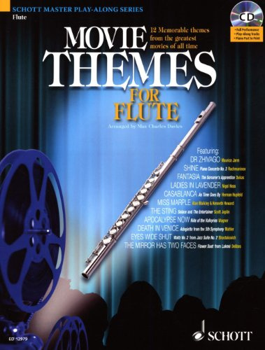 Movie Themes for Flute: 12 unvergessliche Melodien aus den größten Filmen aller Zeiten. Flöte. Ausgabe mit CD.: 12 Memorable Themes from the Greatest Movies of All Time