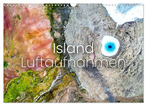 Island Luftaufnahmen (Wandkalender 2026 DIN A3 quer), CALVENDO Monatskalender: Landschaften wie von einer anderen Welt (CALVENDO Natur)