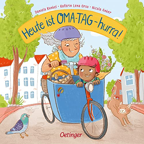 Heute ist Oma-Tag – hurra!: Lustiges Pappbilderbuch zum Vorlesen, ideal für Großeltern mit Enkelkindern ab 2 Jahren (Heute ist Großeltern-Tag)