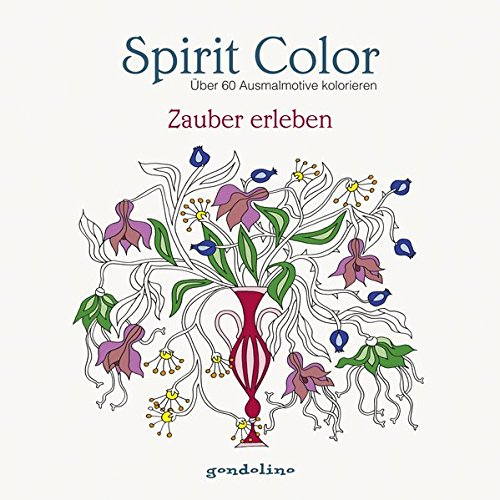 Spirit Color: Über 60 Ausmalmotive kolorieren - Zauber erleben: Malbuch für Erwachsene und Kinder - Ideal zur Stressbewältigung und Entspannung
