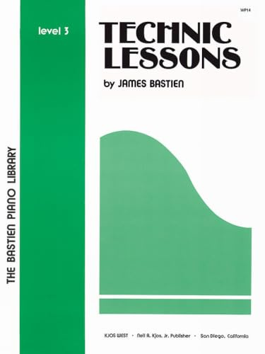 Technic Lessons Level 3 (The Bastien Piano Library) (Piano Solo)