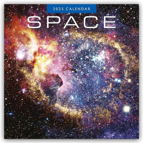 Space – Faszinierendes Weltall 2025 – 16-Monatskalender: Original Red Robin Publishing Ltd-Kalender [Mehrsprachig] [Kalender] (Wall-Kalender)