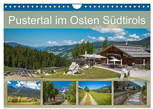 Pustertal im Osten Südtirols (Wandkalender 2026 DIN A4 quer), CALVENDO Monatskalender: Das grüne Alpental in Italien (CALVENDO Orte)