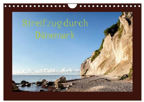 Streifzug durch Dänemark (Wandkalender 2026 DIN A4 quer), CALVENDO Monatskalender: Beeindruckende Natur, kilometerlange Sandstrände, klare Luft und ... sie im Königreich Dänemark. (CALVENDO Orte)