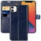 MONASAY Wallet Case for iPhone 11,6.1inch, [Glass Screen Protector Included][RFID Blocking] Flip Folio Leather Cell Phone Cover with Credit Card Holder for iPhone 11,Blue