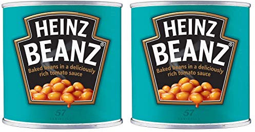 (Pack of 2) Heinz Baked Beans - 2.62kg, Catering Size Cans