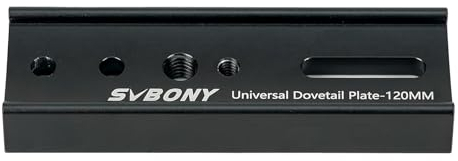 SVBONY Guide Star Schwalbenschwanz-Montageplatte (120mm)