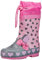 Playshoes Stivali di Gomma Con Coulisse Unisex - Bambini e ragazzi, Gatto, 23 EU