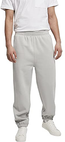 Urban Classics TB014B-Blank Hoody 2-Pack, Pantaloni Tuta Uomo, Lightasphalt, XL