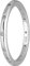 Treuheld® Schmaler 925 Sterling Silber Ring mit Kristallen | Farbe: silber - Größe: 58