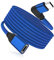 RUXELY Right Angle USB C Extension Cable 2M,90 Degree Type C 3.1 Gen2 10Gbps Female to Male Extender Cord,4K 60Hz L-Shaped USBC Thunderbolt 3 for MagSafe Charger,iPhone 15 16,Mac Pro,iPad Mini Air 4