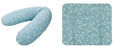 Rotho Babydesign Stillkissen Set Multi+WA Breit Ginkgo